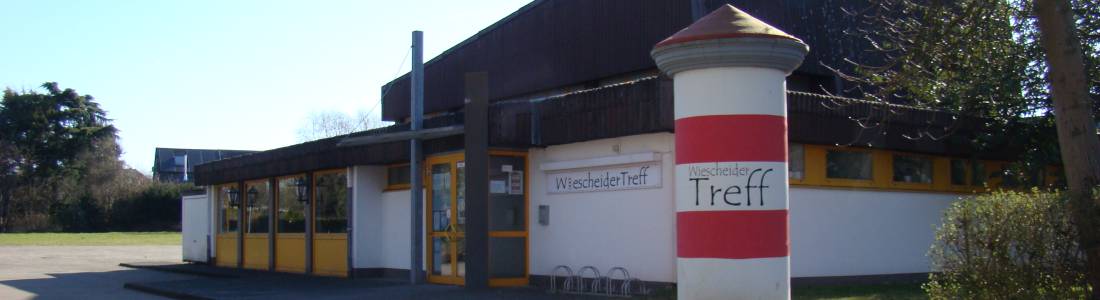 Der Eingangsbereich des Wiescheider-Treff.